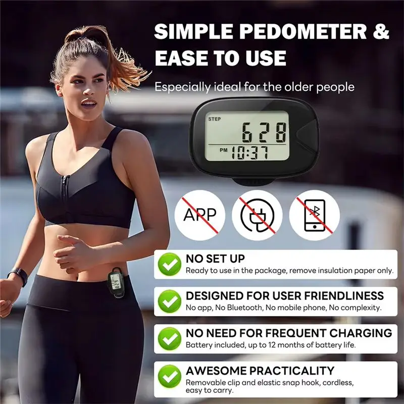 Multifunctional Pedometer Calorie Distance Measurement Private Module, Gift Pedometer