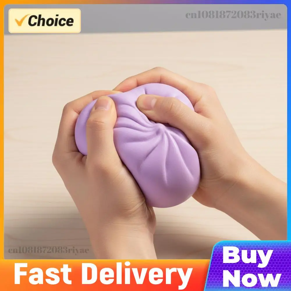 

Мягкий сжимаемый декомпрессионный тесто-антистресс в коробке-пароварке, эластичные шарики-антистресс в форме пельменей для взрослых и детей