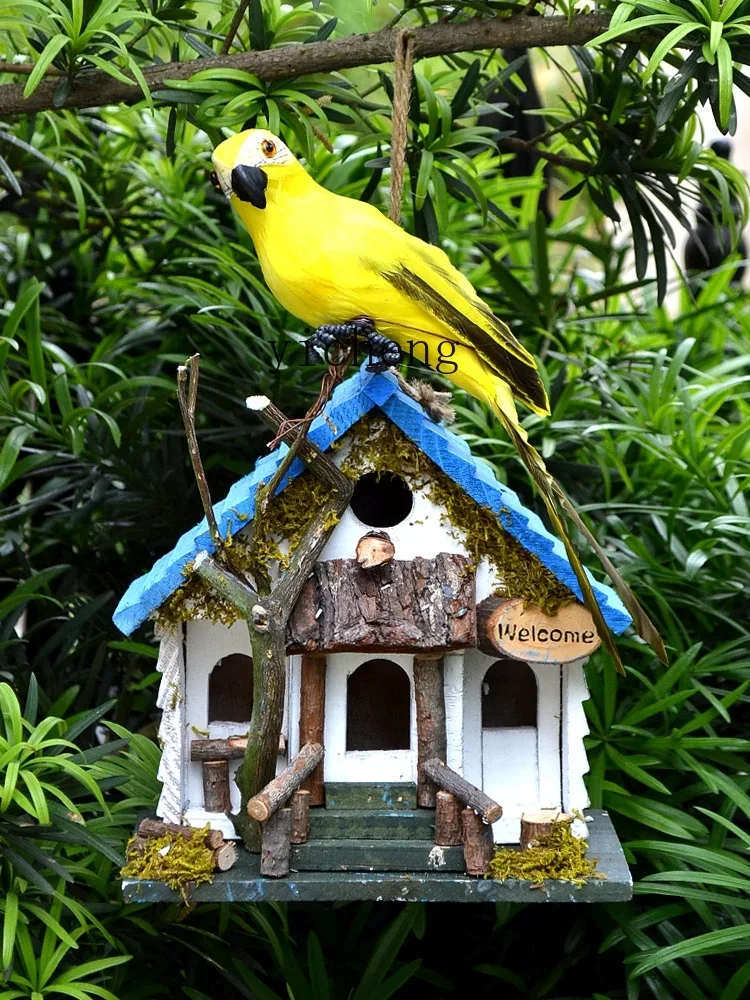 BJ6 Bird Nest Bird Nest Decoration Garden Plant Corner Environment Creation Landscape Balcony Pendant