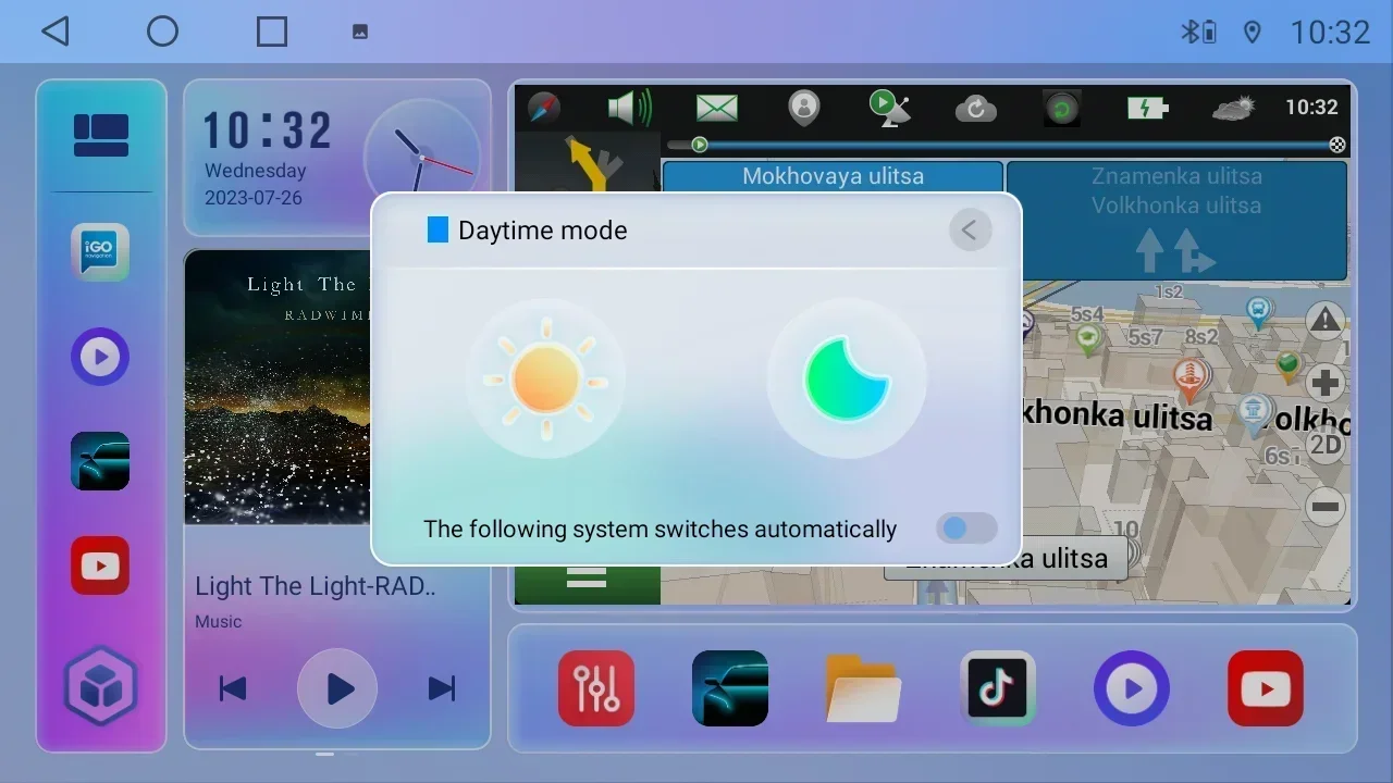 Srnubi 2023 New Car Radio SSR New Driving OS UI 6.0 Android 12 T10 Can Be Upgraded Theme Firmware ADAS Assistance Systems image 2