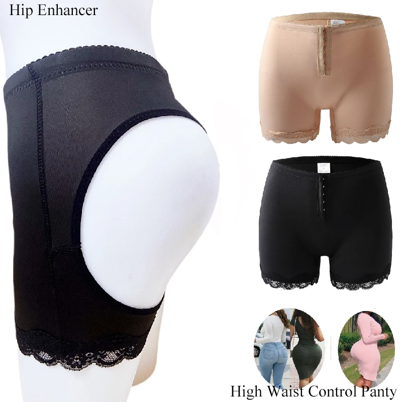 

Women Butt Lifter Panties with Butt Holes Breast Tummy Control Hip Enhancer Shorts Booty Lifting Panty Push Up Underwear