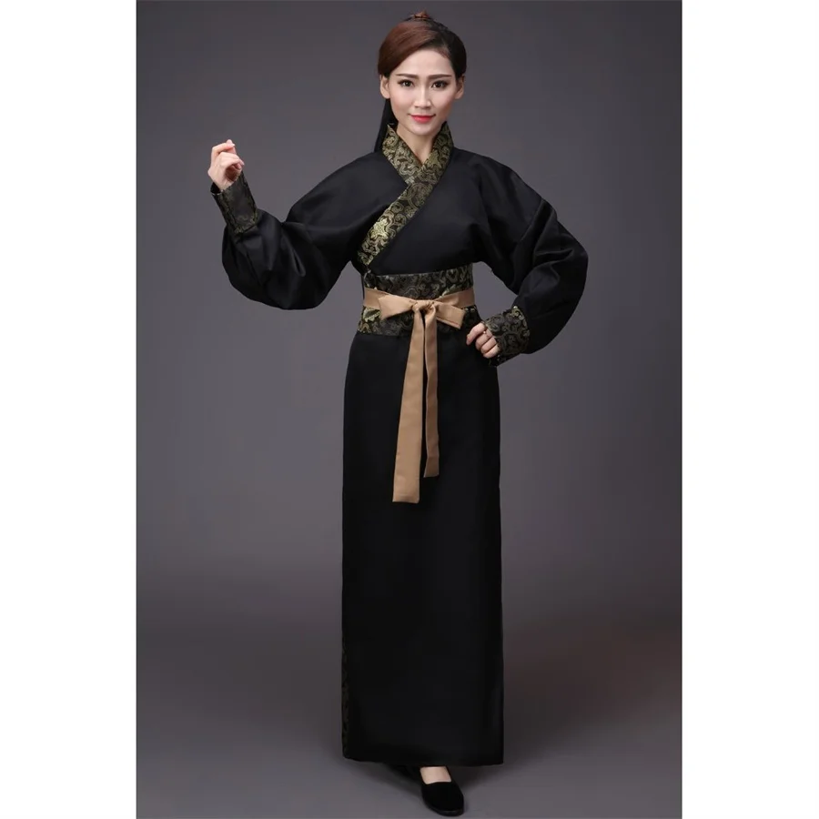 Classical hanfu costume women tang male traditional chinese ancient costume woman dance costumes for women chinese folk dance