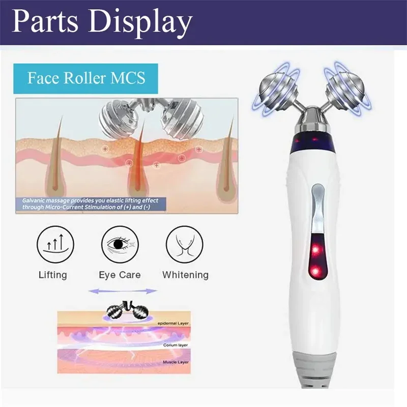 6 in 1 Nano Bubble Facial Machine  Blackhead Removal Hydrogen Oxygen Facial Therapy & Anti-Aging Skin Care for Glowing Face