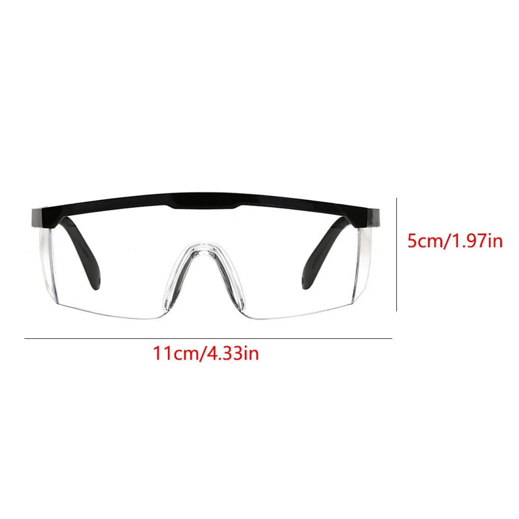 Lab Work Goggle Anti-spray Anti-paint Dustproof Windproof Eyes Protection Glasses Work Eyewear