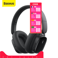Baseus Bowie H1i Headphones Wireless Bluetooth 5.3 Earphones ANC Noise Cancellation Earbuds HiFi 3D Audio Fone Headset Gamer Pro