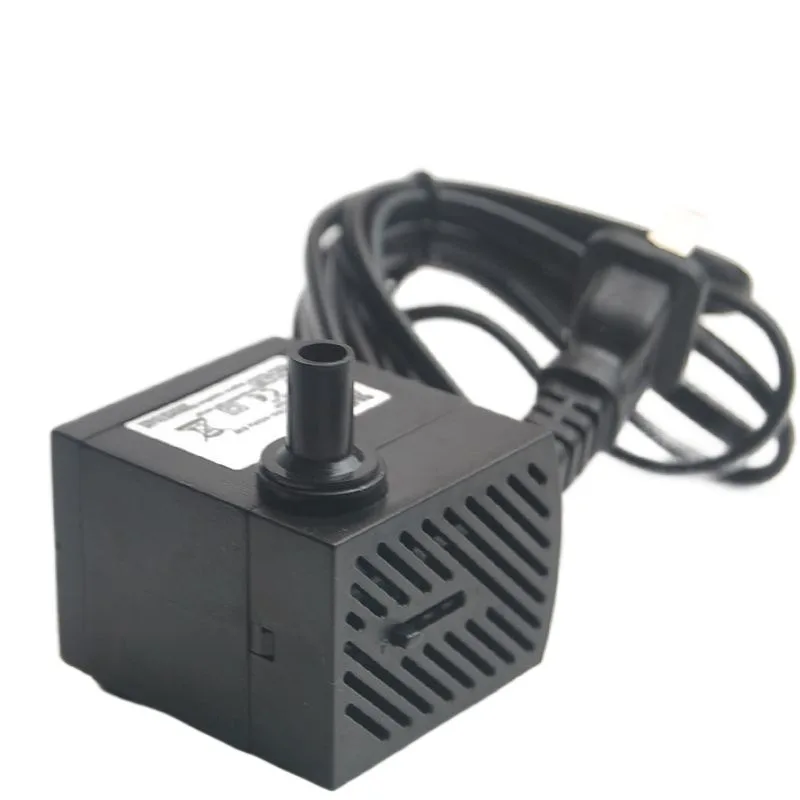 Portable pump with suction cup miniature pump for fish tank rockery fountain landscape water circulation system