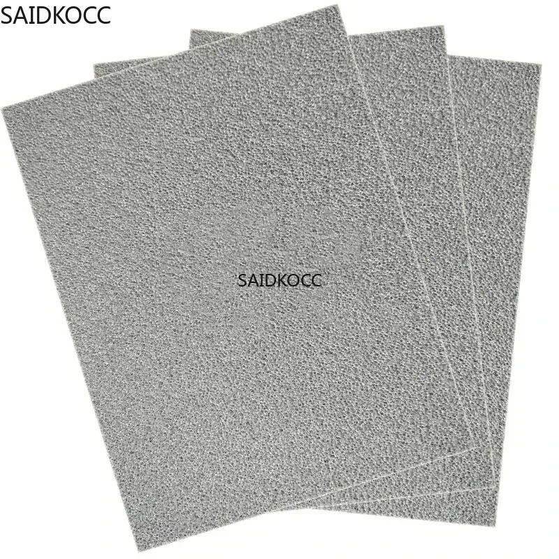 Scientific research foam aluminum sound insulation and noise reduction Through hole aluminum foam energy absorption