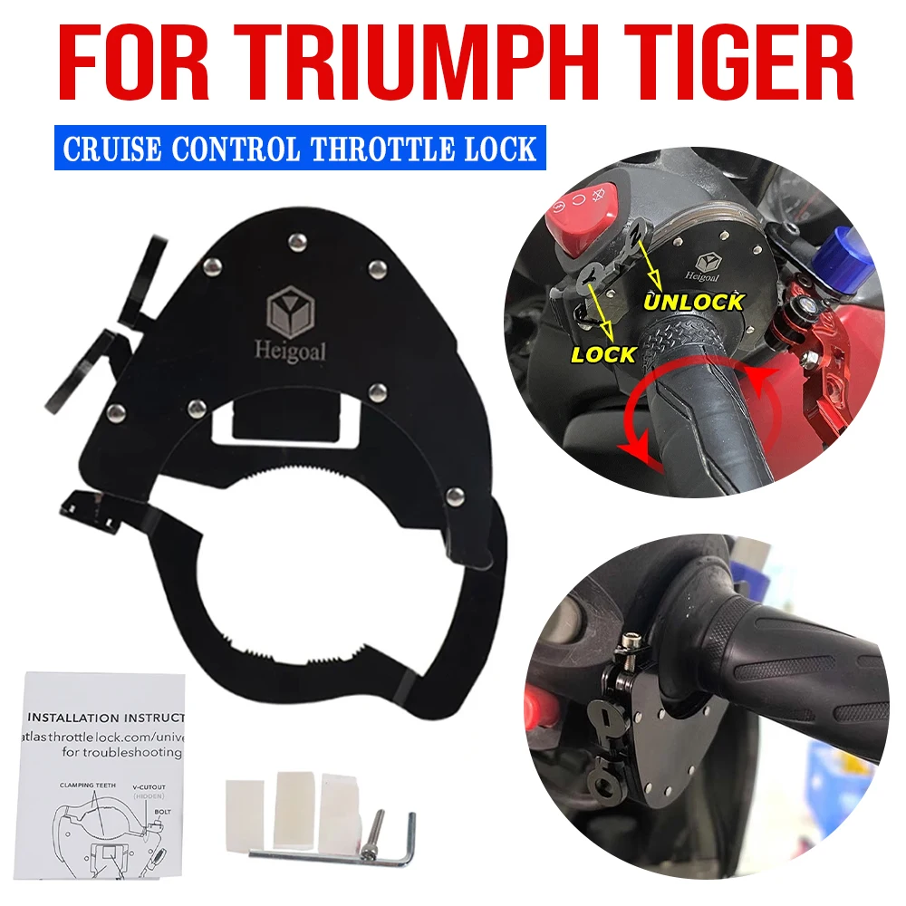 Cruise Control Throttle Lock for Triumph Tiger 660 Sport Tiger 850 900 1050 Tiger 1200 Explorer Tiger 800 XR XRX XRT XC XCX XCA