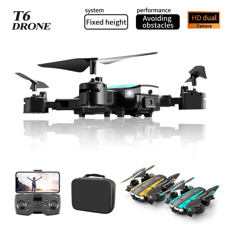 T6 Drone with camera en ofert Airplane remote control Mini  free shipping novel  best selling professional drone helicopter Toys