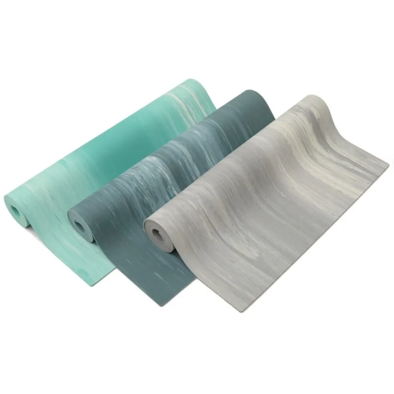 Double-Layer Rubber Yoga Mat: Non-Slip, Durable, Ideal for Fitness, Dance, Jumping Rope, and Yoga Studios