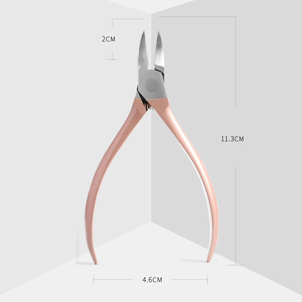 

Stainless Steel Dead Skin Pliers Cuticle Nipper For Nails Left Right Hand Olecranon Design Portable Manicure Pedicure Tool Fine