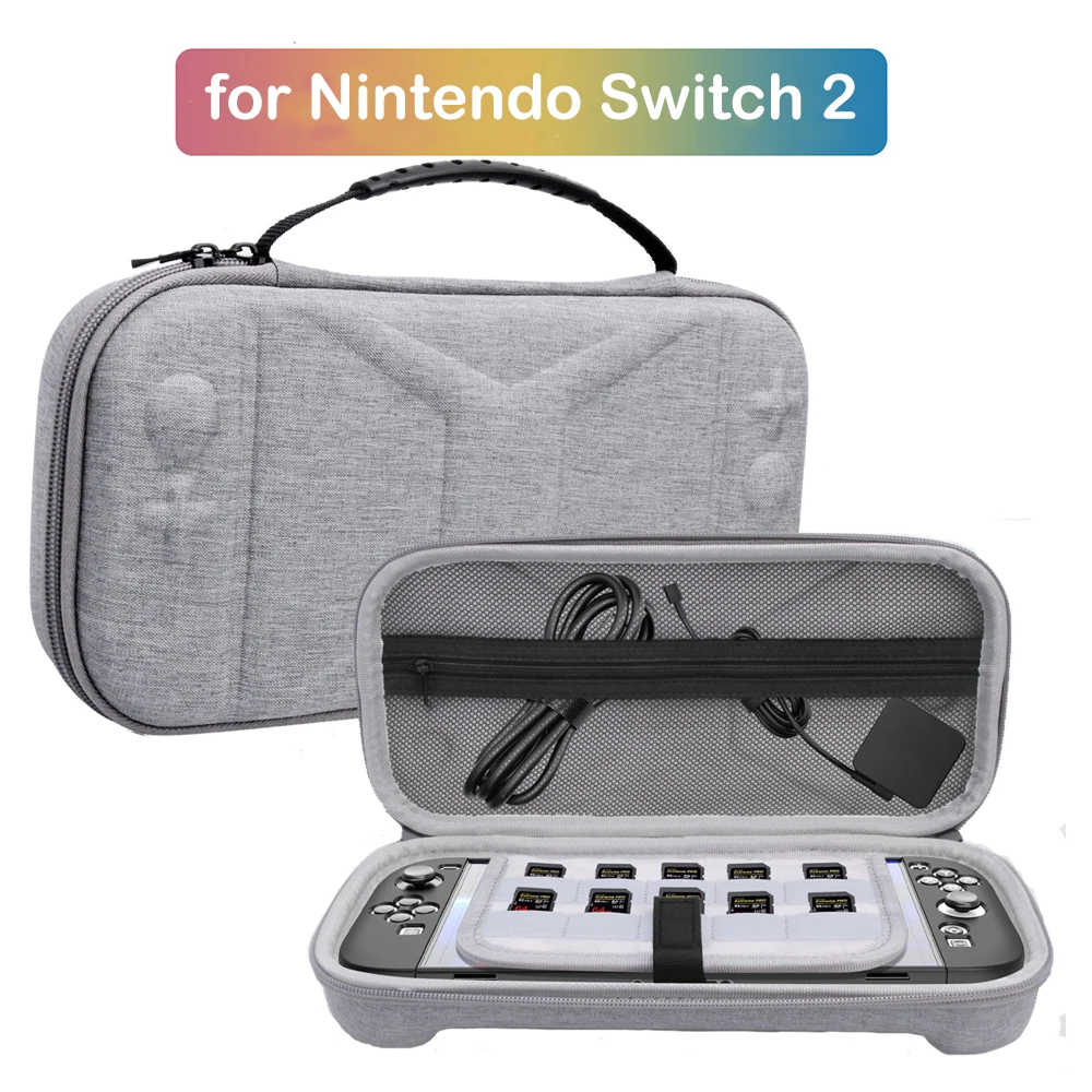 

Carrying Case for Nintendo Switch 2 Case Storage Bags Funda For Switch2 2025 Cases Protective Shell Shockproof Travel Box