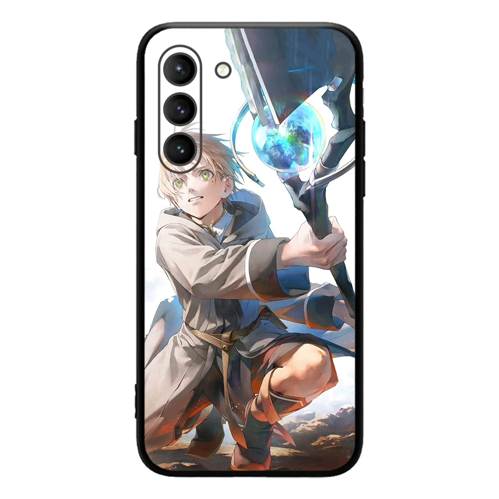 Capa de telefone Mushoku Tensei para Samsung Galaxy, reencarnação sem emprego, 2 Roxy Rudeus, S23 Ultra, S22 +, S21, FE, S20, A54, Note20Plus, A53