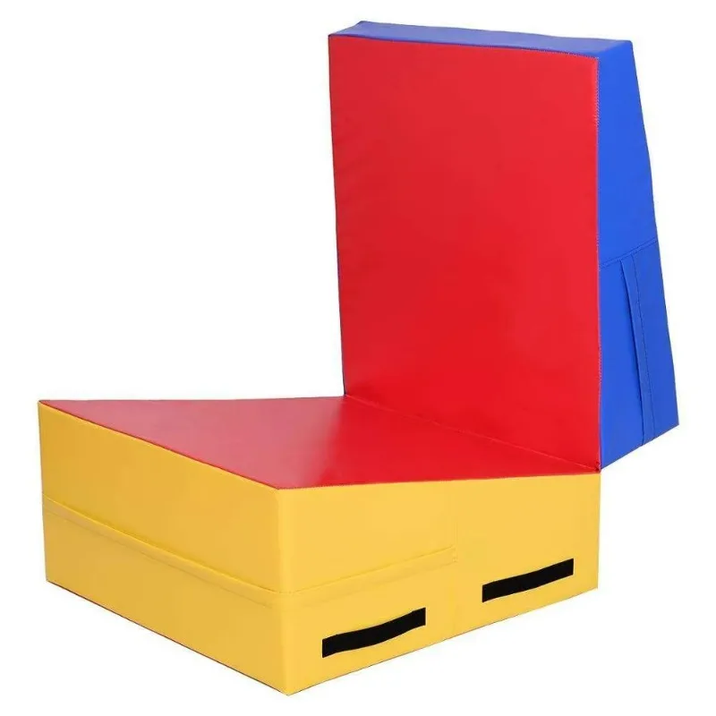 

Складной гимнастический тренировочный мат с наклоном, противоскользящая устойчивая поверхность для домашних и спортивных тренировок в помещении, новинка