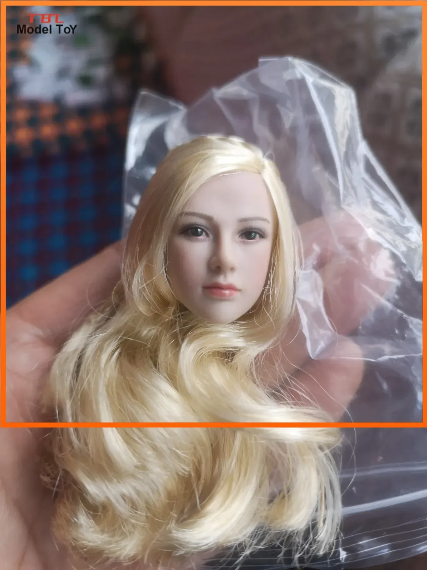 1/6 Scale Girl Head Sculpt Long Blonde Hair TBLeague PL2019-149 12in Tariah Silver Valkyrie Head Toy for Tbleague Body