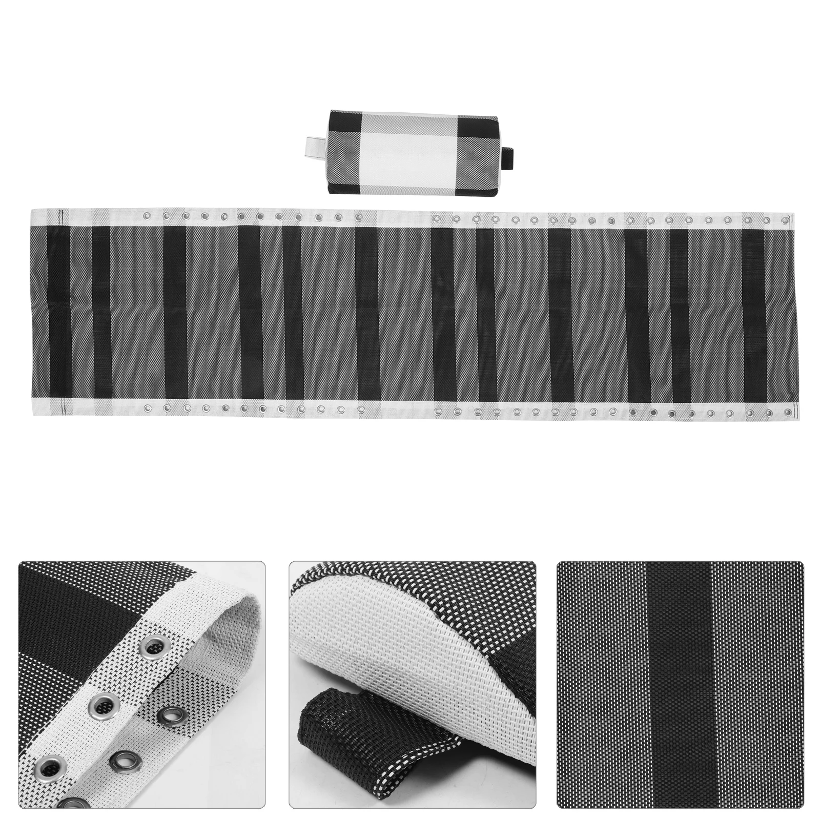 

Foldable Lounger Fabric Blue Cloth for Lounge Chair Replacement Cloth Outdoor Chairs Lounge Repair Kit Deck Beach