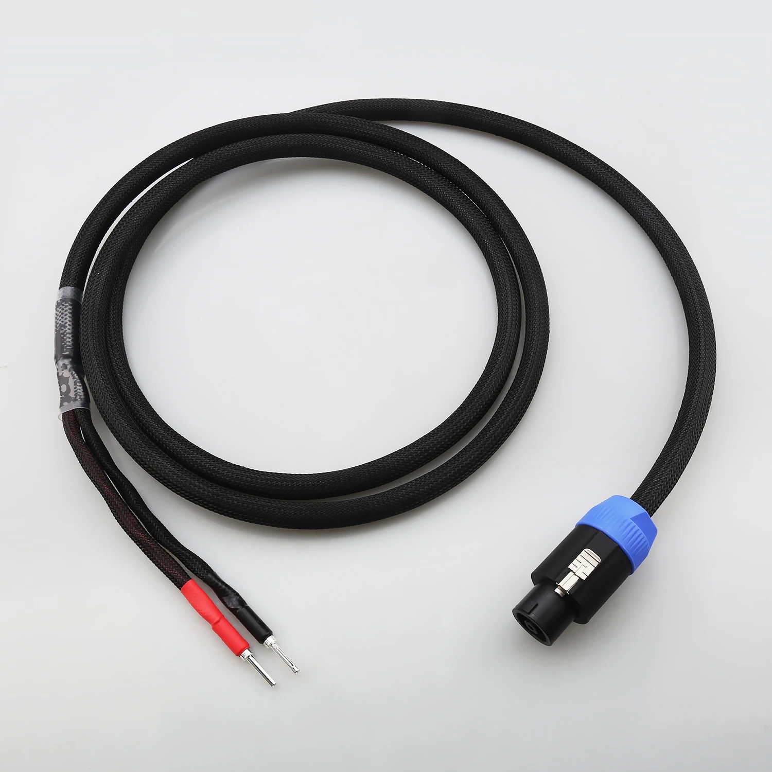 

Высококачественный акустический кабель 15AWG из чистой меди для Zu Audio ZuB3 Neutrik Speakon NL8, плетеный провод OFC для автомобильной и домашней аудиосистемы