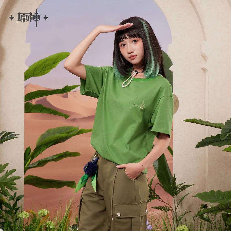 

[Official Merchandise] Genshin Impact Verdant Strider Tighnari Impression T-Shirt of Forest and Sand Clothing Viridescent Vigil