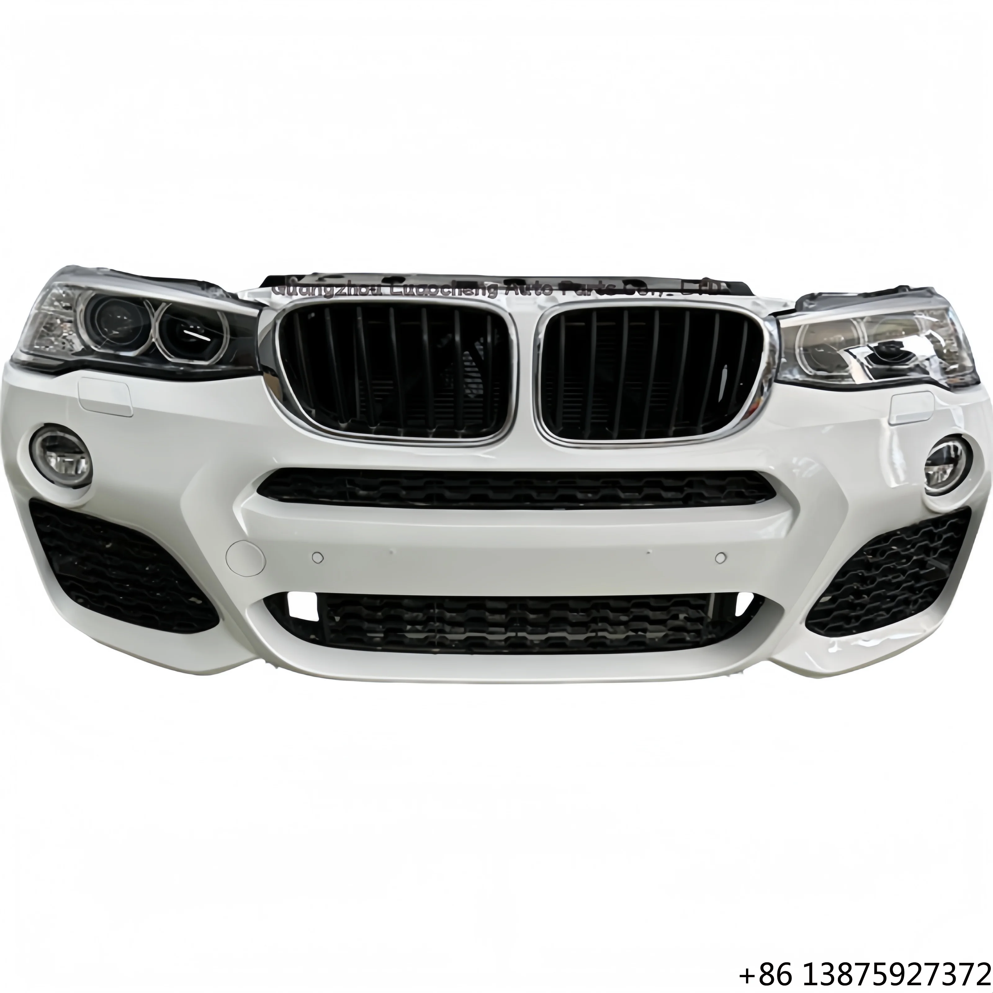 

High Quality Front Bumper Assembly for X4 F26 Hot Sale Nose and Headlight Car Accessories