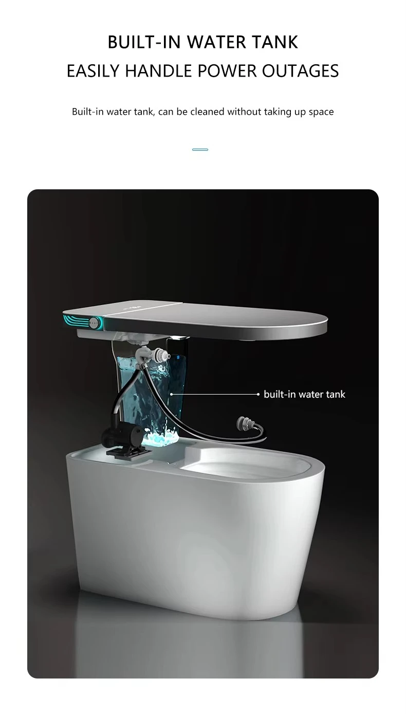 Автоматические туалеты с датчиком смыва Интеллектуальные умные туалеты для ванной комнаты Автоматические туалеты Умный туалет