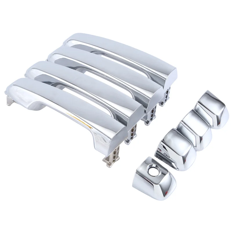 

B07A-1Set/4PCS Door Handle Chrome 69211-60090 For Toyota 4Runner Lexus GX460 Land Cruiser 2010-2018 Exterior Door Pull Handle Pa