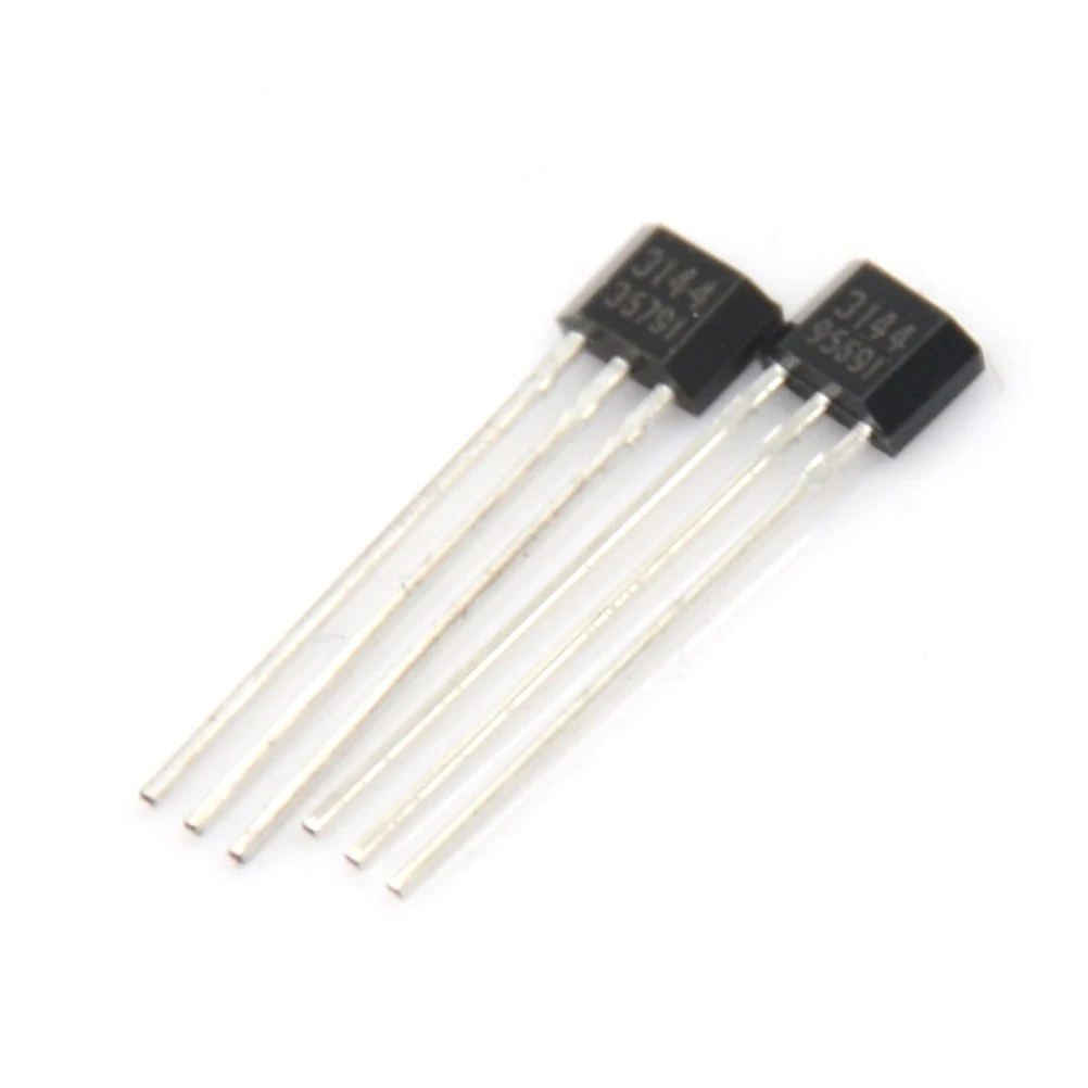 5 Pcs Model 3144 Hall Effect Sensor Magnetic Detector 4.5-24V Sensor Module