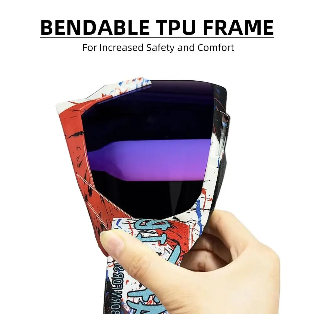 

Motocross Dustproof ATV Goggles MX Riding Mountain Biking Ski Glasses Outdoor Sports UV400 Motorcycle Glasses Youth