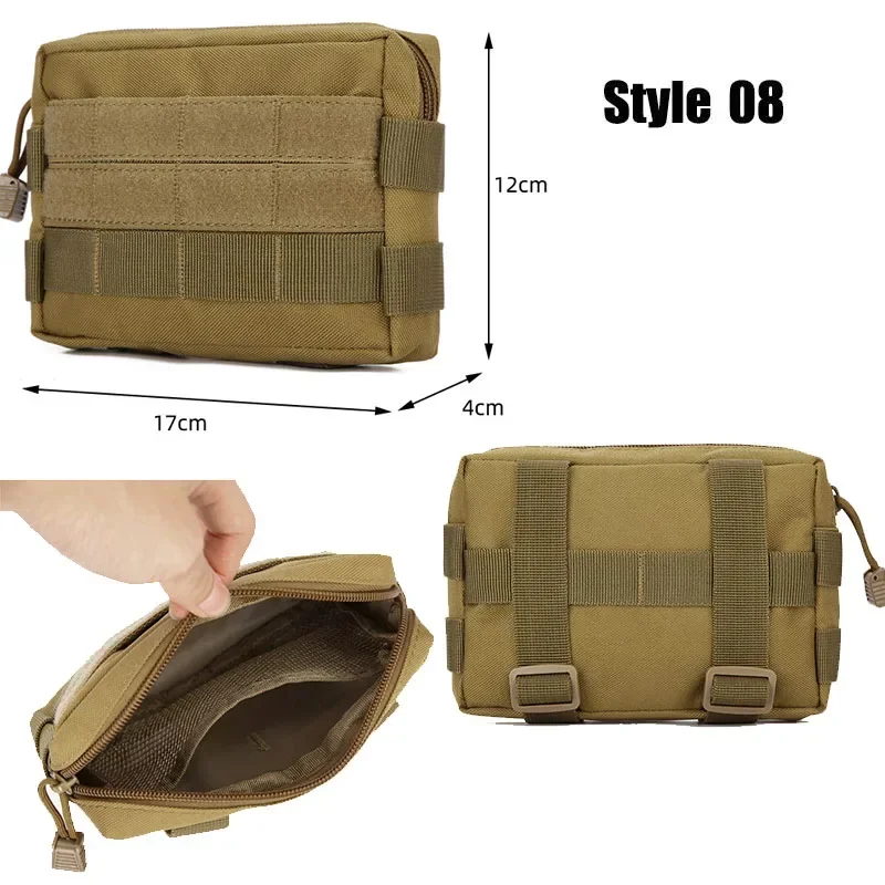 Outdoor sports bag Molle system accessory bag tactical bag for easy carrying, wear-resistant and scratch resistant