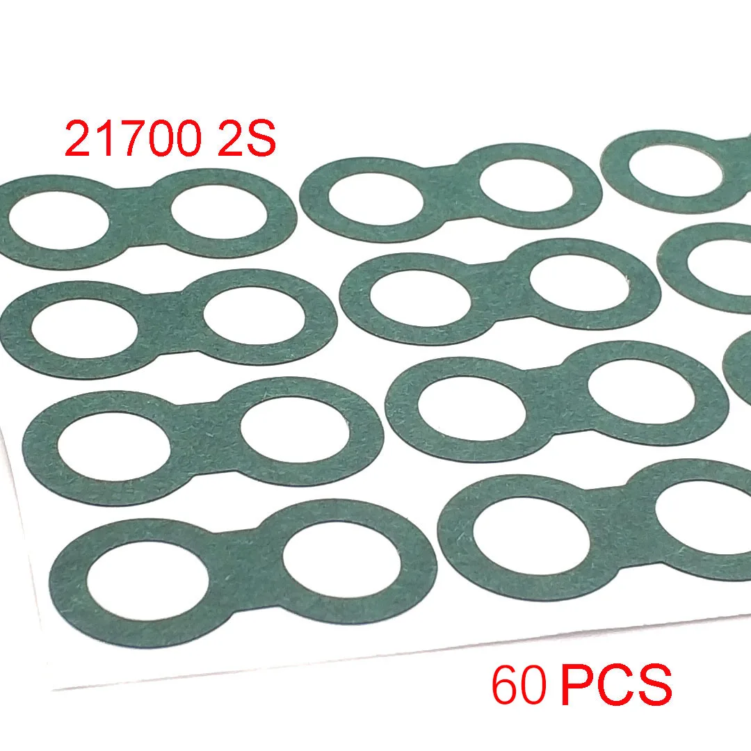 25-100 stuks 18650 21700 26650 32650 Isolatie Pakking Li-ion Batterij Cel Gerst Zelfklevend Papier Isoleren Tool Lijm Elektroden