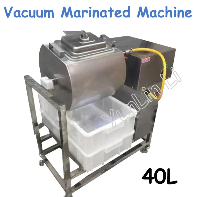 

220V 500W Steel Swelling Marinated Machine 40L Vacuum Marinated Machine Commercial Economical Meat Salting Machine YA-908