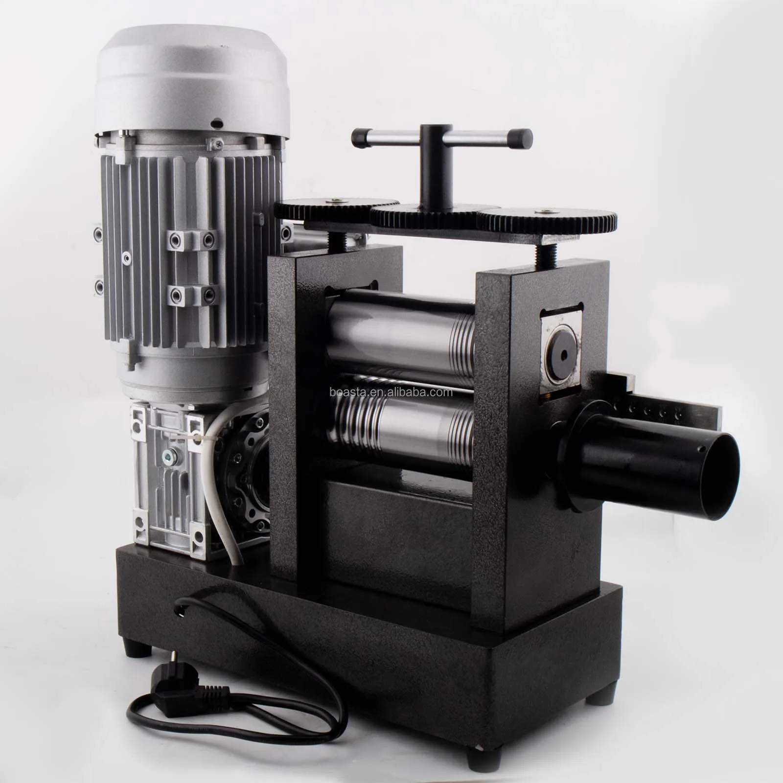 Custom Professiona.l Rolling Mill with Wire Dra.wing Pla.te 750W 1HP Wire Rod Milling Jewelry Ma.king Equipment Ma.chine