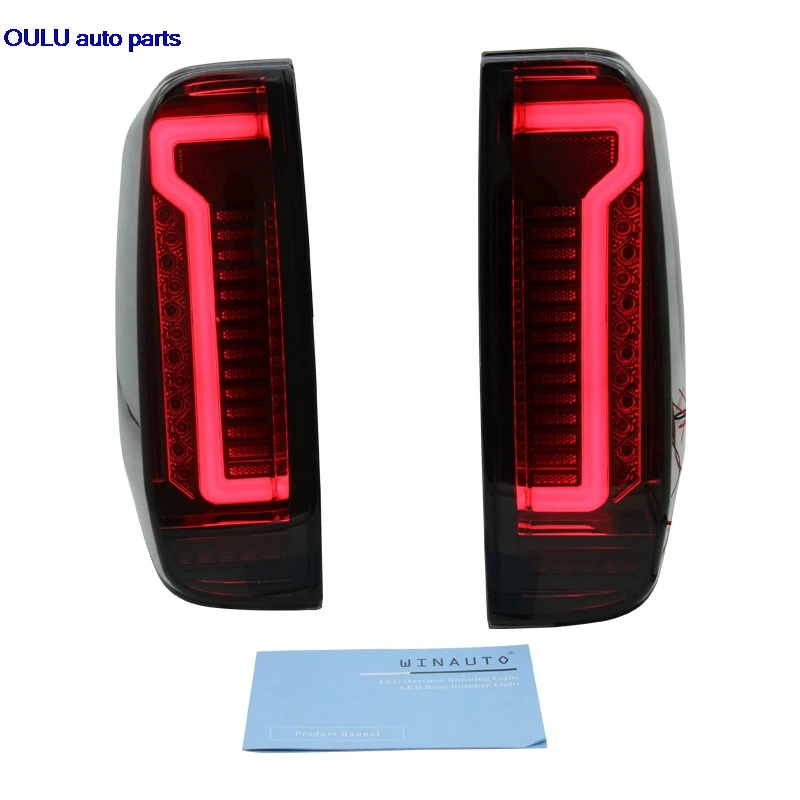 For Nissan Navara D40 2004 - 2014 Car LED Tail Light Assembly Brake Light Reversing Light Dynamic Turn Signal Auto Accessories