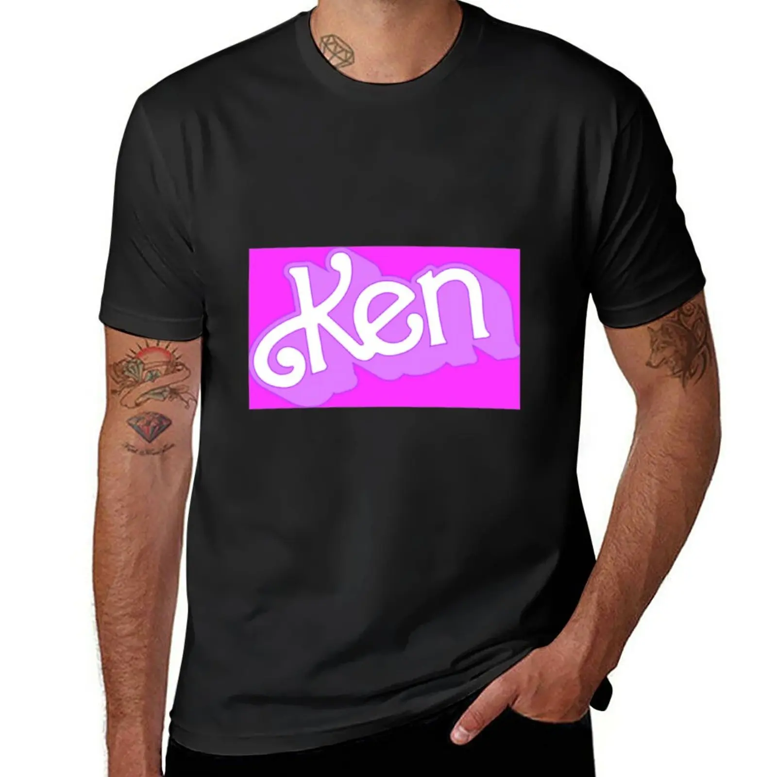 New Ken Doll (Fuchsia) T-Shirt t-shirts man funny t shirts tees Men's clothing