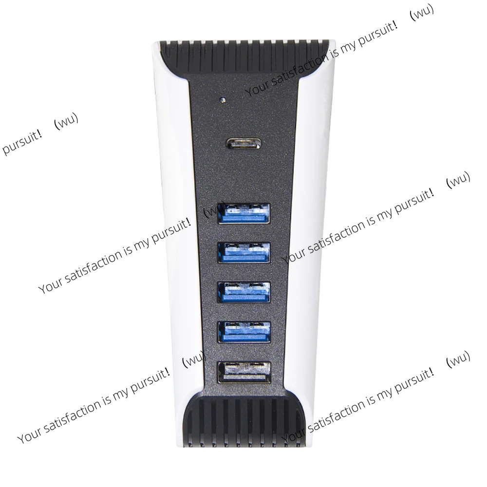 ZOCI-for PS 5 PS5 Console USB Hub 1 to 5 USB2.0 Splitter Expander HUB Adapter 5 Ports for Play Station PS5 Game Host Accessories
