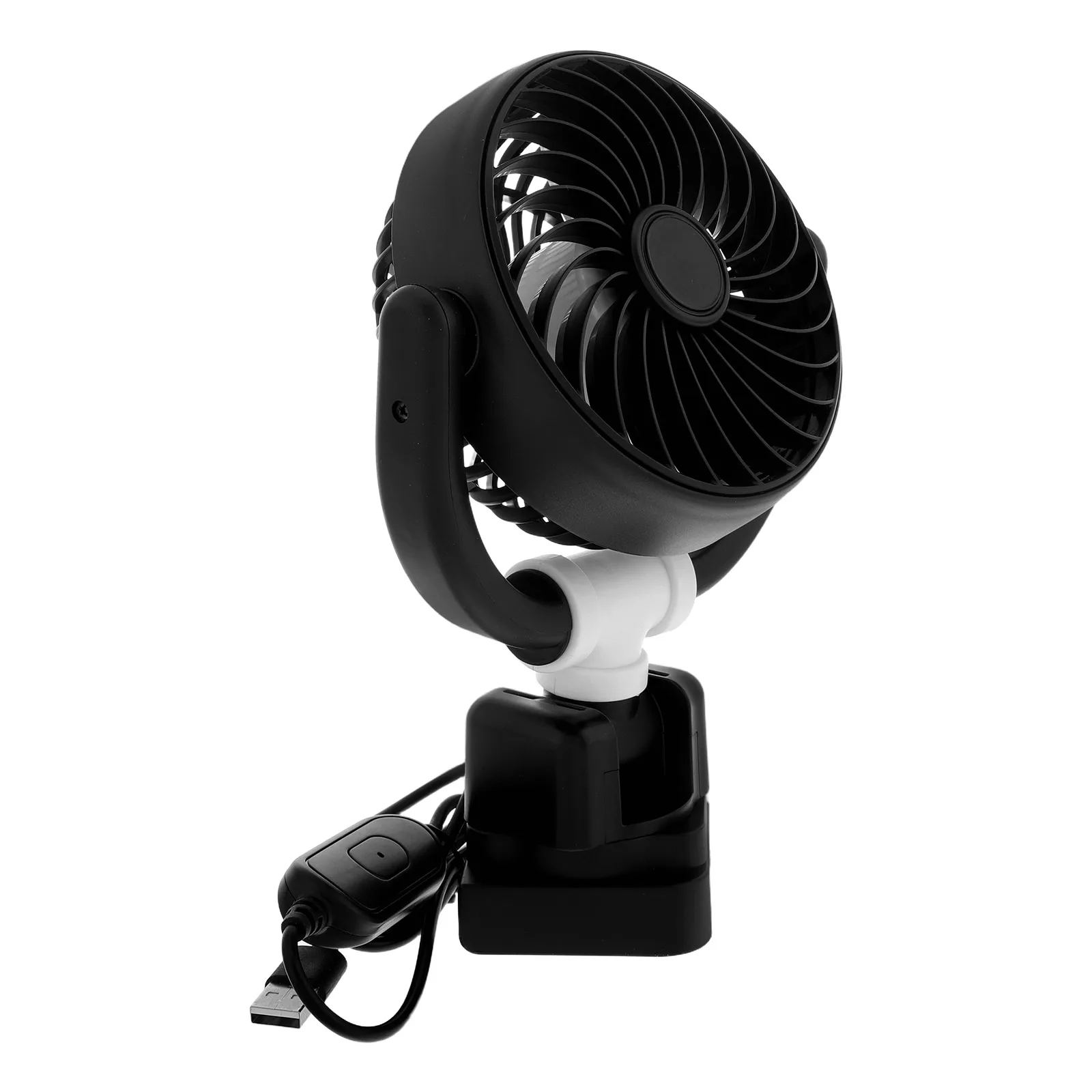 

Car Fan Universal Dashboard Mounting Electric Car Cooling Fan Auto Fans Summer Heat Dissipation USB Powered Quiet Energy