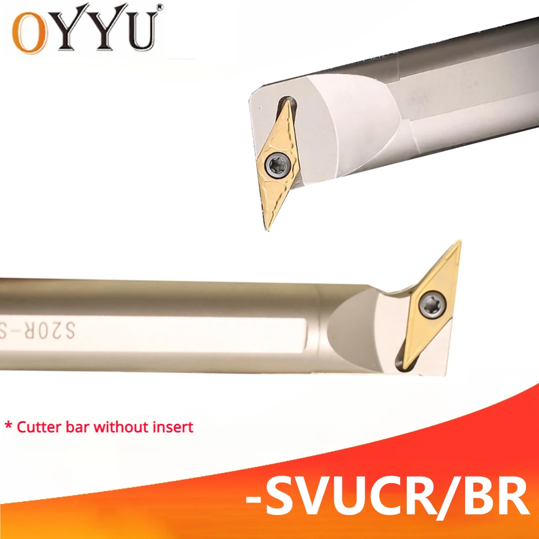 

OYYU S16Q-SVUCR11 SVUCR SVUBR Внутренний держатель инструментов из белой пружинной стали S16Q S20R SVUCR11 SVUBR11 S16Q-SVUBR11 Расточная оправка с хвостовиком