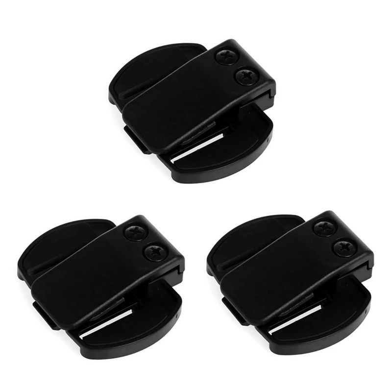 New3x Motorcycle Helmet Bracket Intercom Clip V4 V6 Accessories Motorbike Helmet Headset Replacement