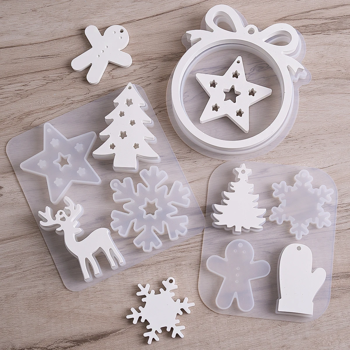 Christmas Pendant Mold 3