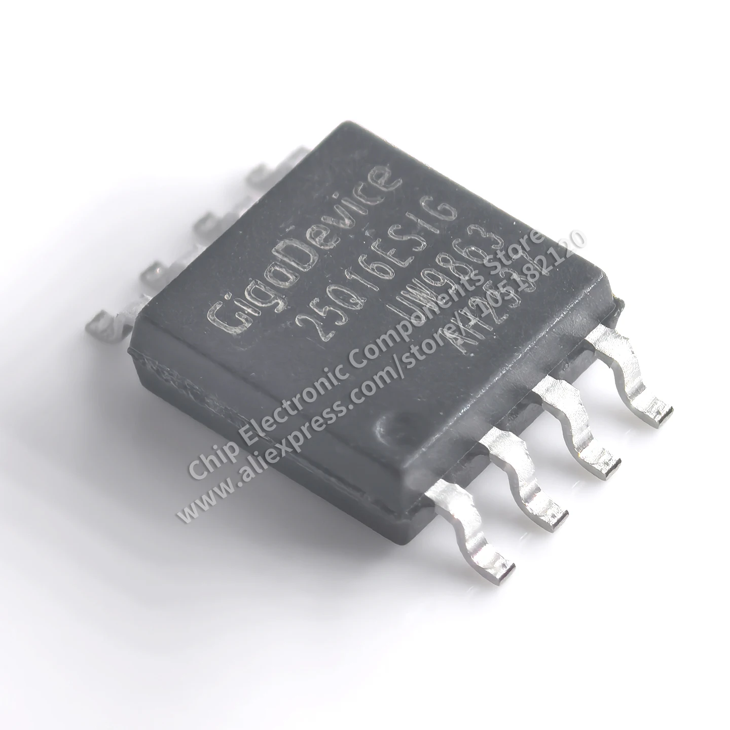 （10 PCS）Genuine GD25Q16ESIG GD25Q16ESIGR 25Q16ESIG 16Mbit NOR Flash Memory IC Chip, SOP-8 Package