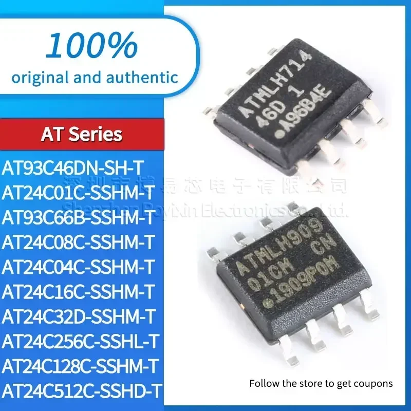 

AT24C02C AT24C08C AT24C64D AT24C04C AT24 C512C C128C C256C C32D C02D C16C AT93C46DN 93C66B C01C SSHM SSHD SSHL T Black casing