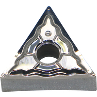 10PCS TNMG160404-HA 01 Carbide Inserts TNMG331, Indexable Lathe Turning Tool for Aluminum & Copper, Metal Cutting, Bright Finish