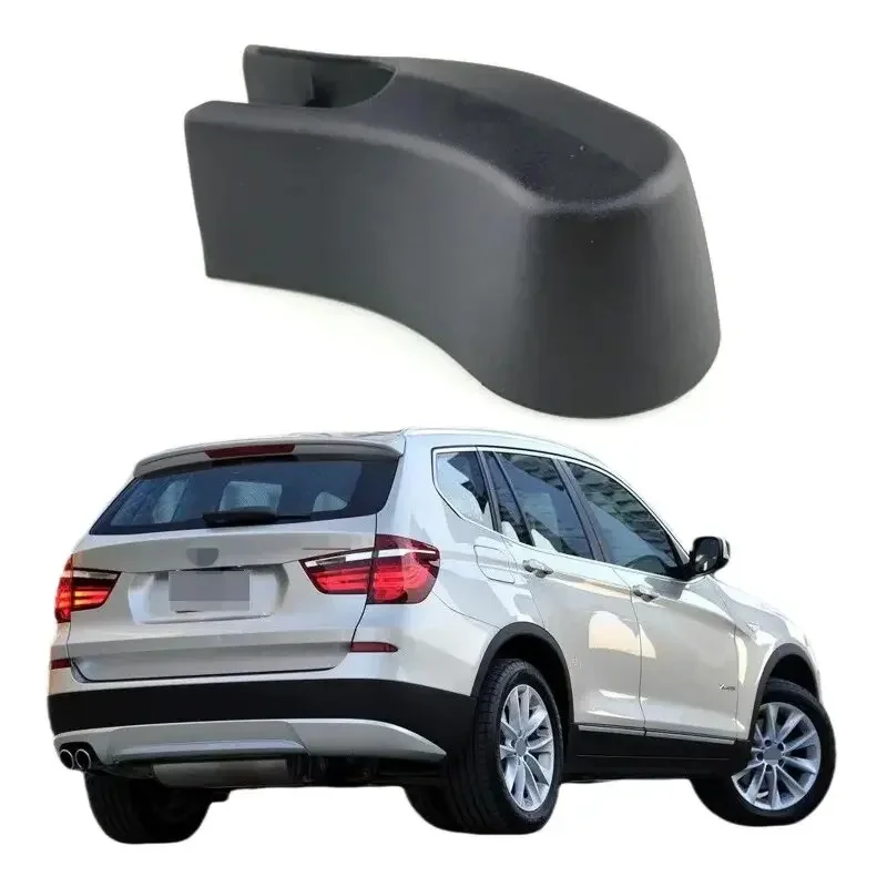 Rear Windshield Windscreen Washer Wiper Arm Nut Cover #61627161030 For BMW X5 E70 2007-2013 For X3 F25 2011-2017 Car Accessories