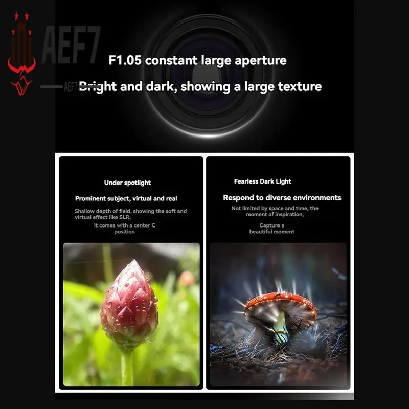 

AEF7-APEXEL ZM100 10-20X Zoom Macro Lens For Smartphones, HD Micro-Lens Kit, Supports Macro Photography