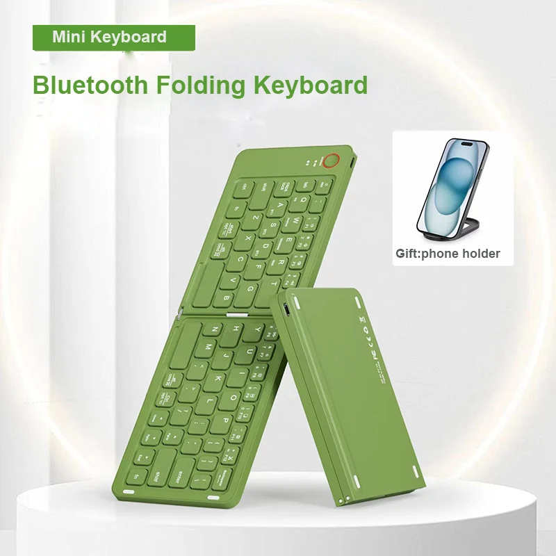 

Portable Bluetooth Folding Keyboard for IOS/Android/Windows Tablet Phone Portable Keyboard Computer Accessories Candy Keyboard
