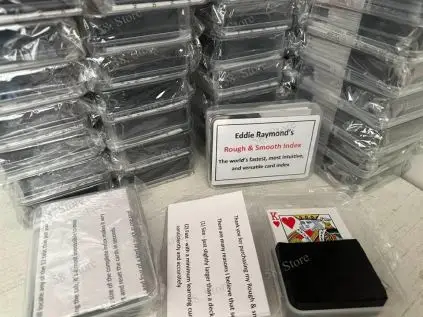 Eddie Raymond - Rough And Smooth Index Magic tricks ( 58 Store Download )