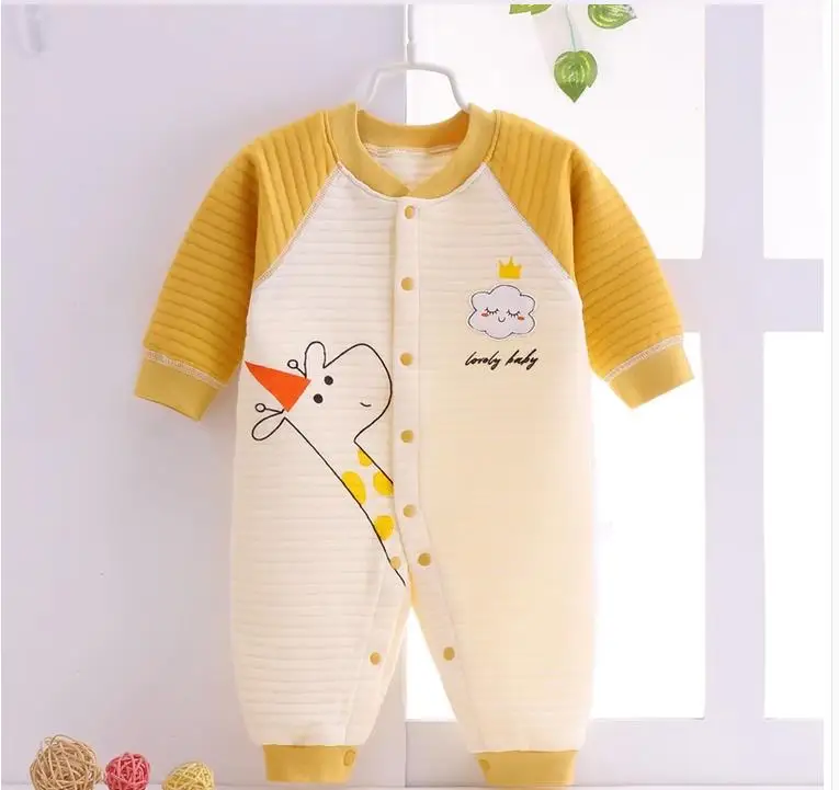 Pure cotton warm clothes for newborn babies 1