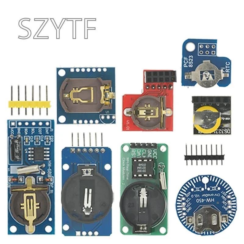 1PCS PCF8563 DS3231 PCF8523 AT24C32 DS1302 DS2121SN IIC Precision RTC Real Time Clock Memory Module