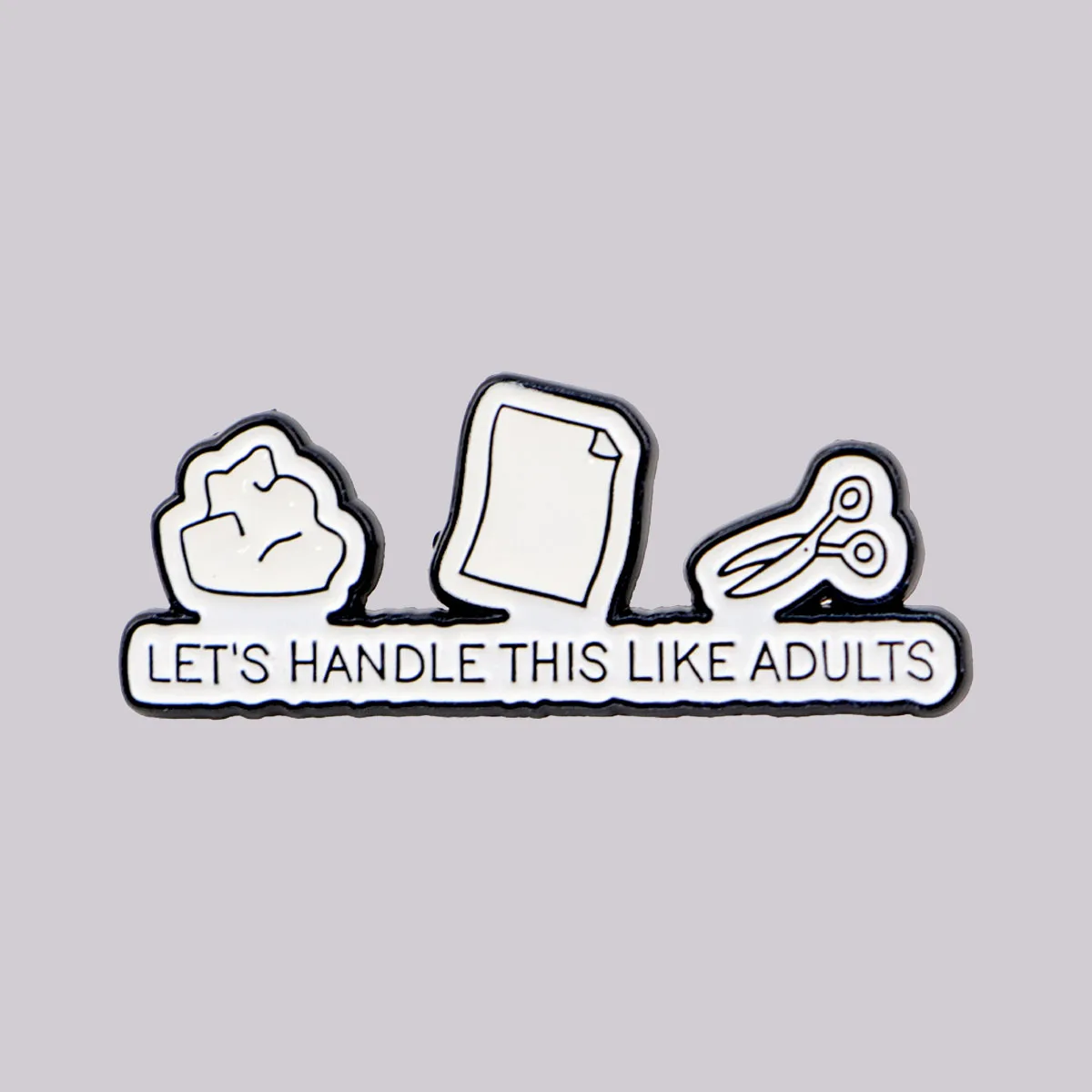 الكبار يقتبس المينا دبوس لعبة بروش الصنوبر التلبيب شارة بدبابيس على ظهره الملابس والاكسسوارات مضحك مجوهرات أصدقاء الهدايا #1