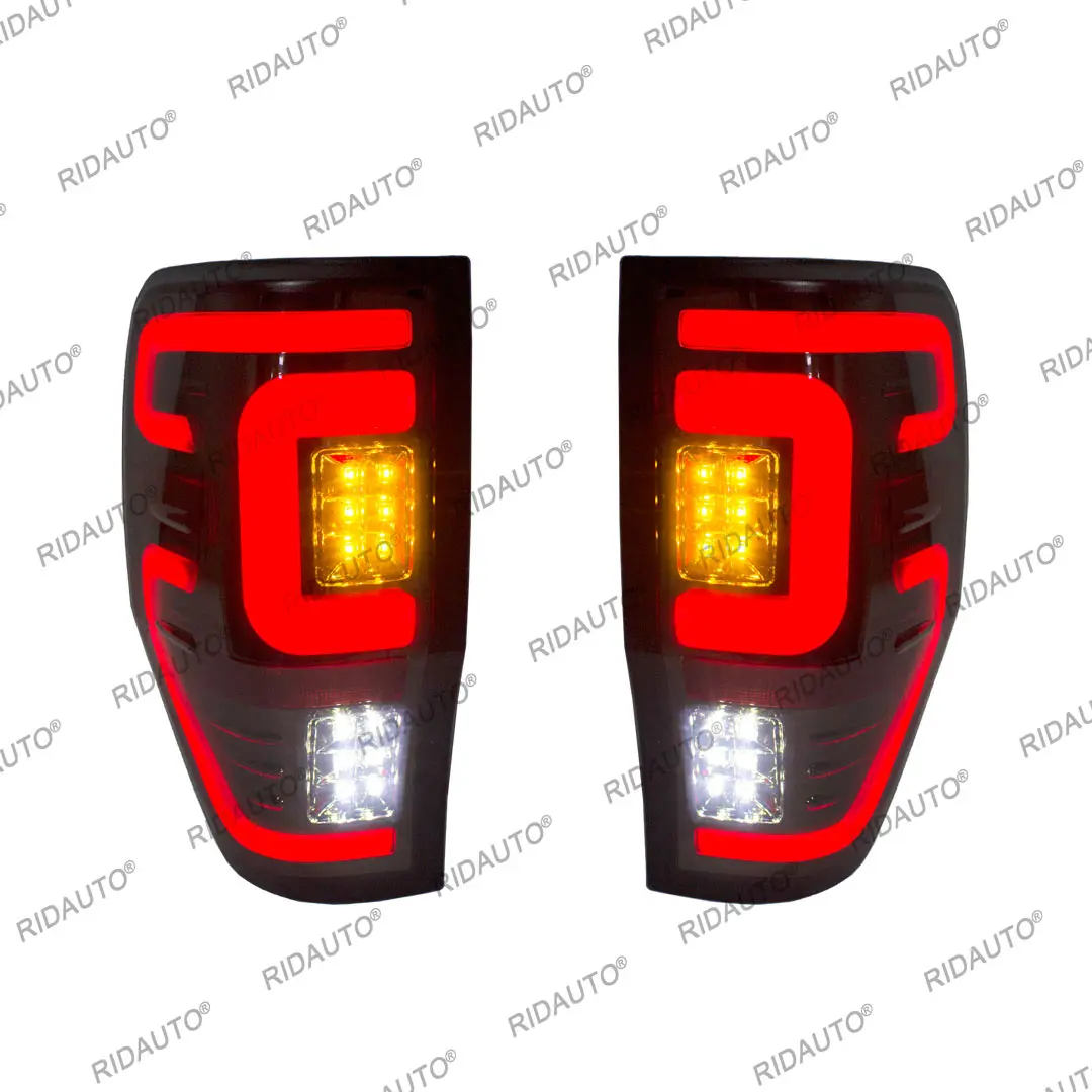 Aftermarket LED Tail Rear Back Stop Lamp Light Decorative Garnish For 2012 2015 2018 2019 Ford Ranger Upgrades T6 T7 T8 PX2 PX3