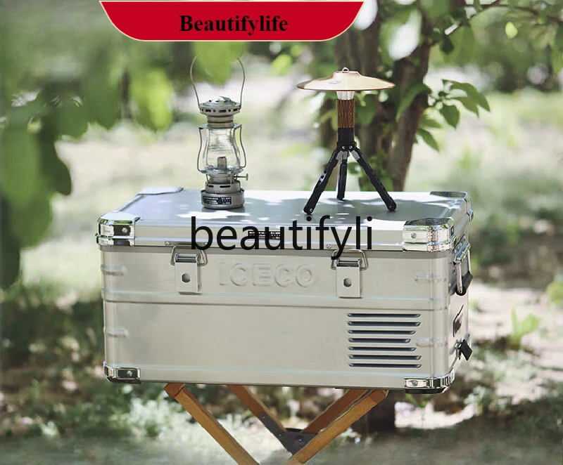 

E132 Car refrigerator & ICECO magnesium aluminum alloy J20 compressor outdoor portable camping small self-driving tour